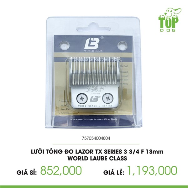 Lưỡi 3/4f cho máy TX