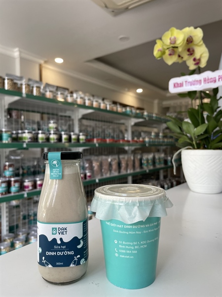 Sữa hạt Mix Hạt Điều 300ml (Ly giấy)
