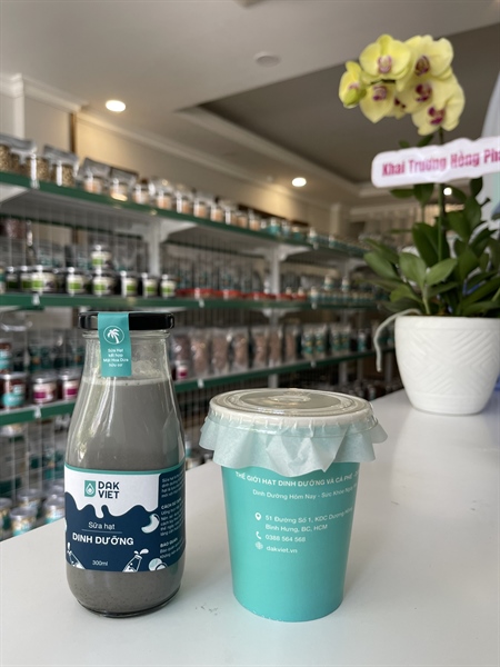 Sữa hạt Mix Mè đen 300ml (Ly giấy)