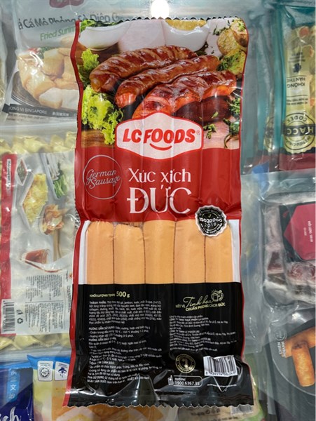 LC XÚC XÍCH ĐỨC 500G 10C