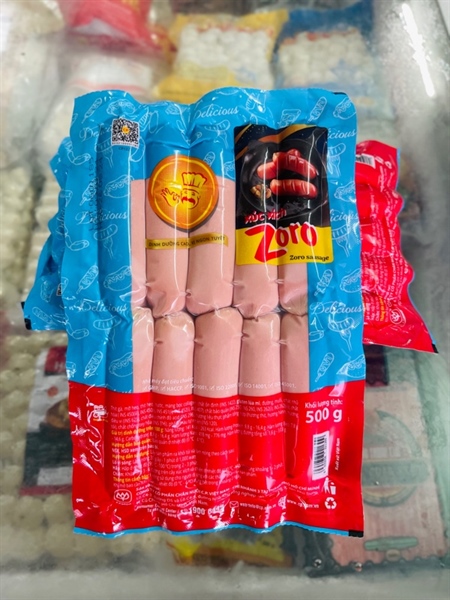 CP XÚC XÍCH ZORO 500G 10C