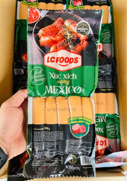 LC XÚC XÍCH MEXICO 500G 10C