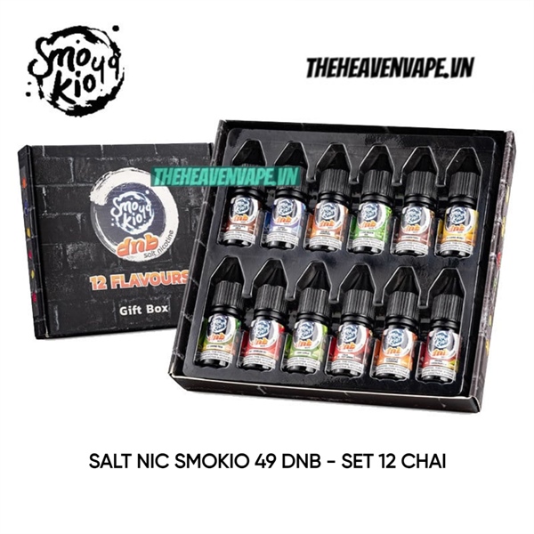 Salt Nic Smokio 49 DnB Set 12 Chai 10ML