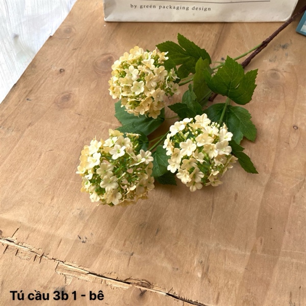 Tú cầu 3b 1 - Hoa cành dài - Hoa Lụa Vân Vượng