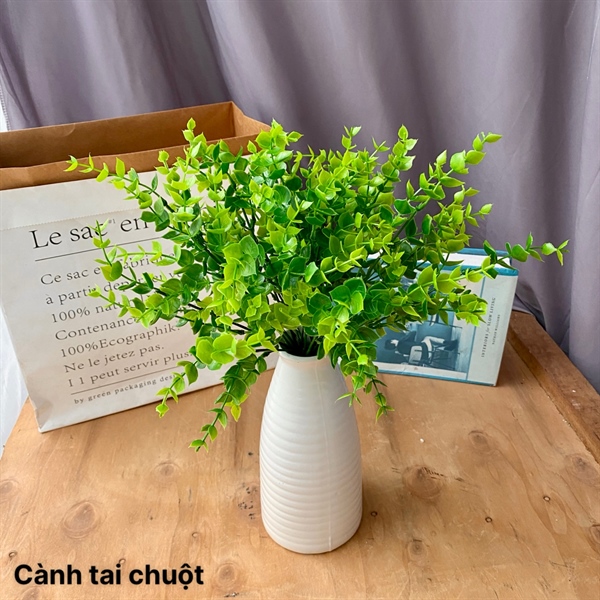 Cành tai chuột - Lá cành ngắn - Hoa Lụa Vân Vượng