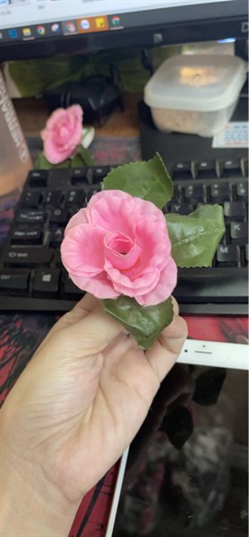 Hoa cài áo - Thành phẩm - Hoa Lụa Vân Vượng