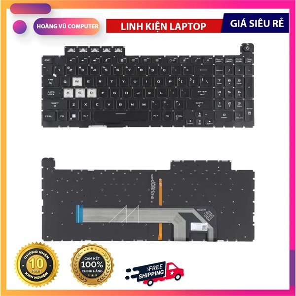 Bàn phím Laptop ASUS TUF Gaming F15 FX506 FA506 FA506Q FX506L FA506U ZIN LED