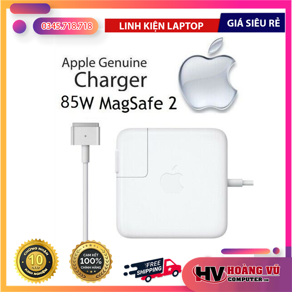 Bộ sạc nguồn MagSafe2 85W MacBook Pro 17'' 15'' 13'' After 2012 T-Tip
