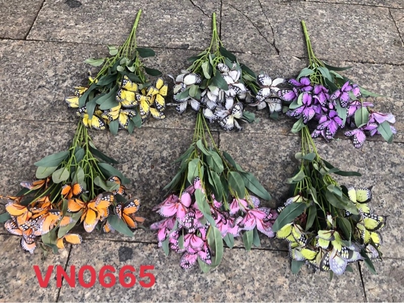 BỤI CON BƯỚM 5 NHÁNH - 40CM VN0665