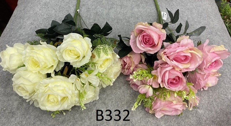 B332 BỤI BÔNG HỒNG ANH TÚC 12N