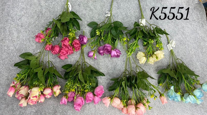 K5551 BỤI BÔNG HỒNG PHÁP NHÍ