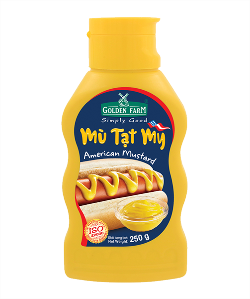 MÙ TẠT MỸ- MUSTARD AMERICAN GOLDEN FARM 250G