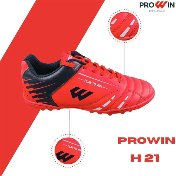 Giày bóng đá PROWIN H21 đinh nhỏ TF big size 46=>48 đủ màu, 20GL