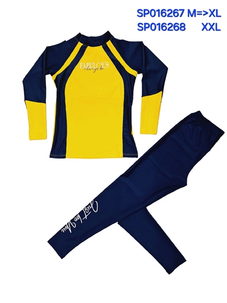 Đồ bơi nữ rời áo tay dài + quần dài 2XL FABULOUS, 30B181