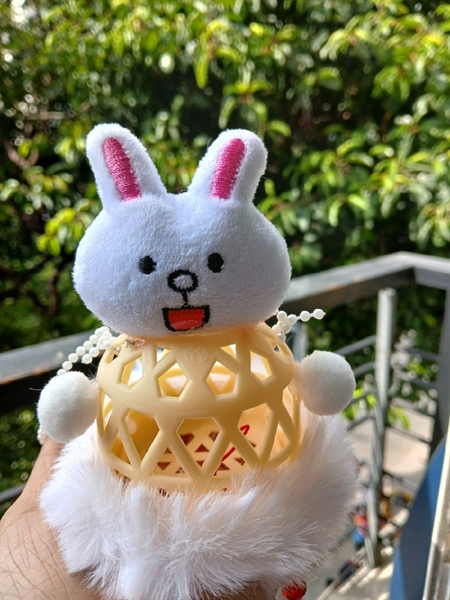 Lồng Đèn Trung Thu Rọ Nhựa Đủ Hình Thú (Heo Peppa, Mèo Kitty, Gấu...) + Đèn