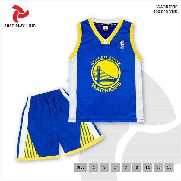 Quần áo bóng rổ Justplay đủ mẫu, 11=>15 nhí 164QA (Bulls, Chicago, District, Oklahoma...)