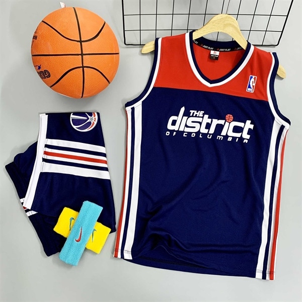 Quần áo bóng rổ Justplay đủ mẫu, S=>2XL 164QA (Bulls, Chicago, District, Oklahoma...)