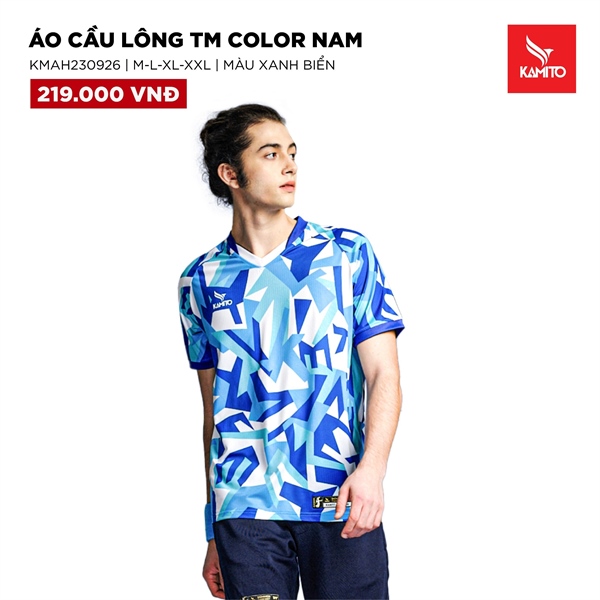 Áo cầu lông Kamito TM COLOR KMAP2309 nam + nữ, M=>2XL 192MZN04QA