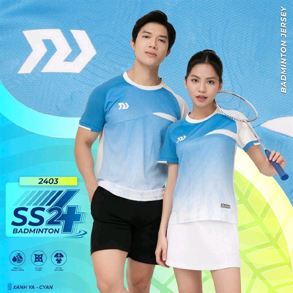 Áo cầu lông Bulbal SS24 nữ BAW 2403, M=>XL 169QA (Đỏ, Da, Vàng)