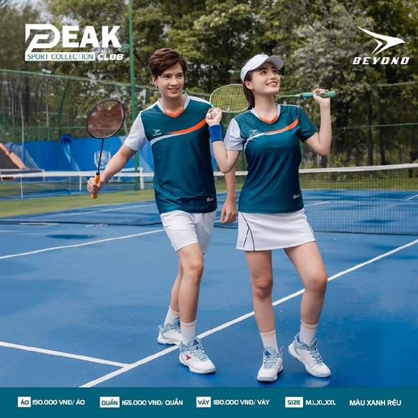 Áo cầu lông BEYONO CL08, M=>2XL 220QA