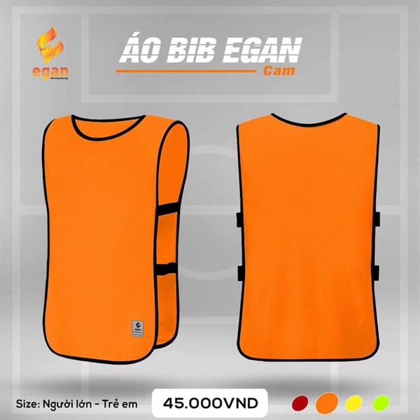 Áo lưới tập / Áo bib Egan 01CP Free size