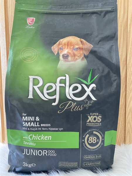 TA Chó con Reflex PLUS mini small breed JUNIOR gà 3kg