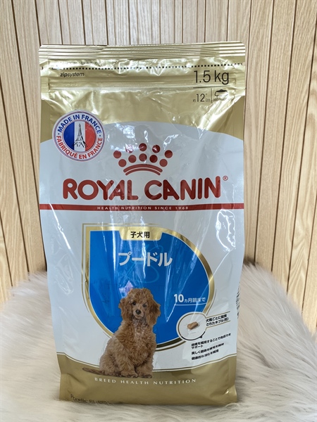 TA chó Royal canin poodle puppy 1.5kg