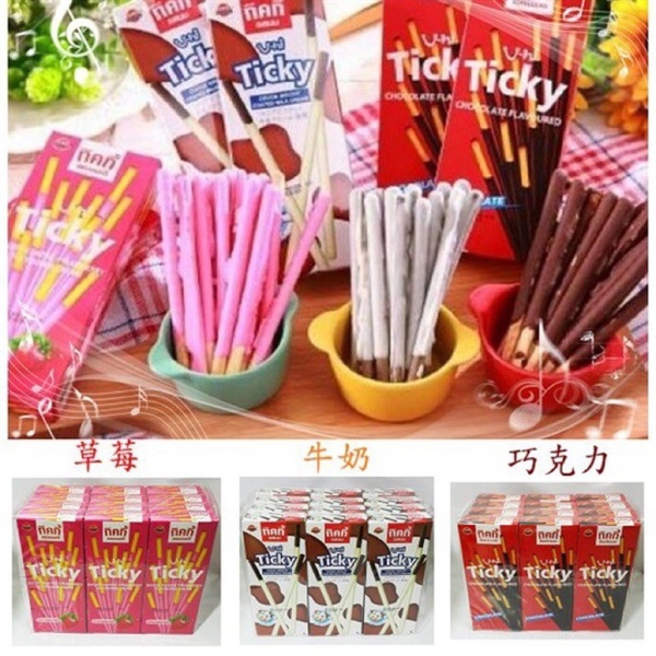 Bánh Que Ticky Thái Lan ( lốc 12 hộp )