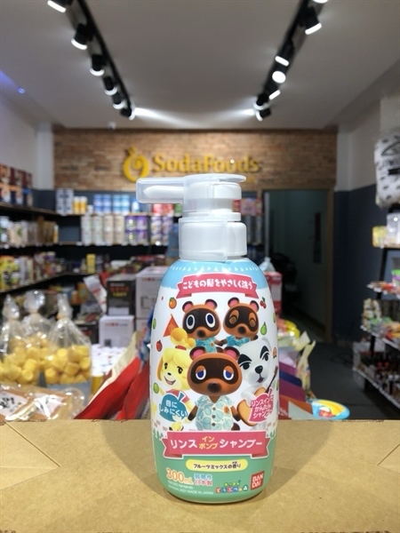 Dầu gội xả trẻ em Bandai 300ml Hương Trái cây