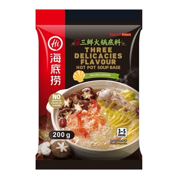 NƯỚC CỐT LẨU 3 VỊ KHÔNG CAY HAIDILAO 200G