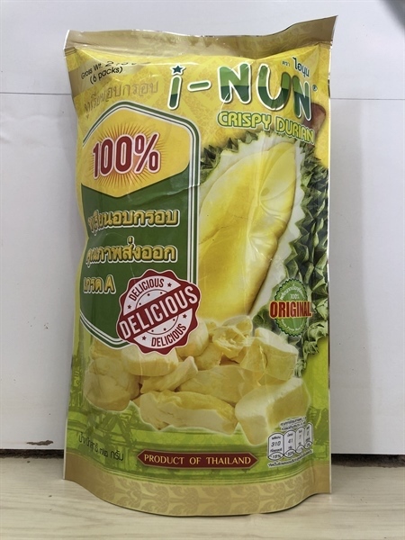 SẦU RIÊNG SẤY THÁI LAN 420G