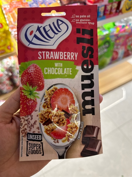 Ngũ cốc Muesli strawberry Chocolate