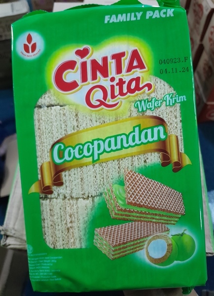 Bánh Xốp CINTA QITA Vị Dừa