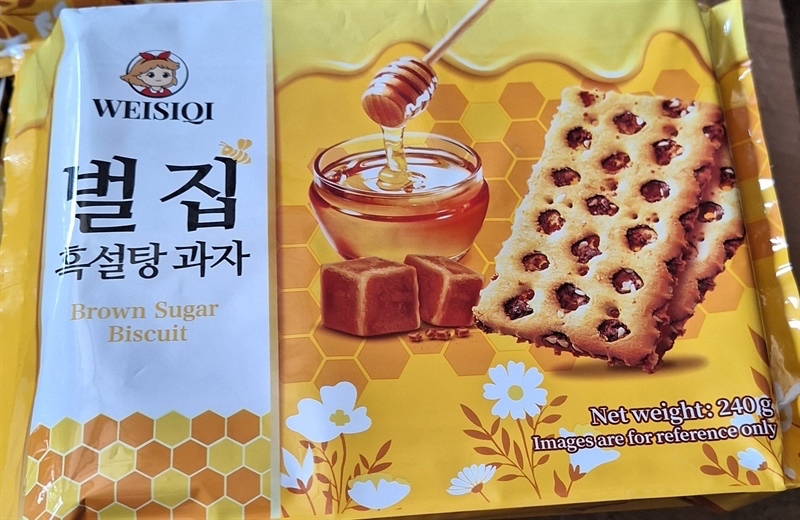 BÁNH MẬT ONG Weisiqi 240gr
