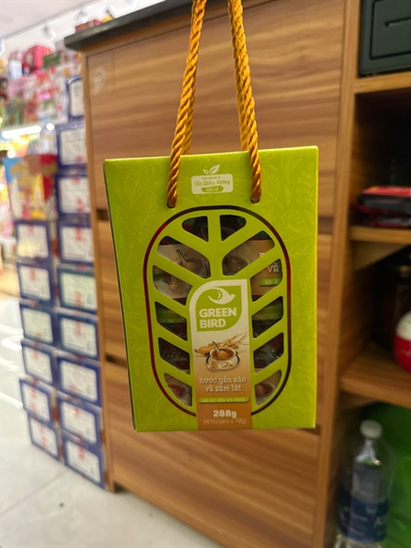 NƯỚC YẾN XÀO VÀ SÂM LÁT GREEN BIRD 288G