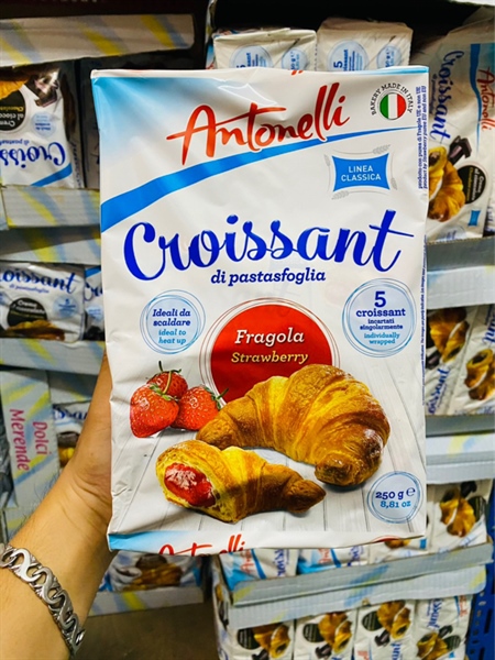 Bánh sừng trâu vị dâu Antonelli 250gr