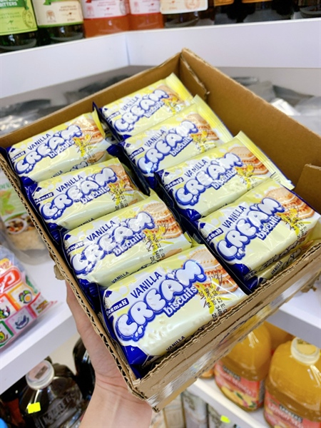 Bánh quy Deemah vanilla thùng 48 gói