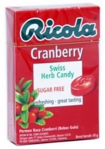 Kẹo Ngậm Thảo Mộc Ricola Không Đường Hộp Giấy 40g
