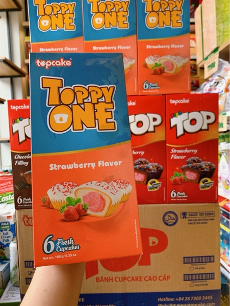 Bánh Top one vị dâu
