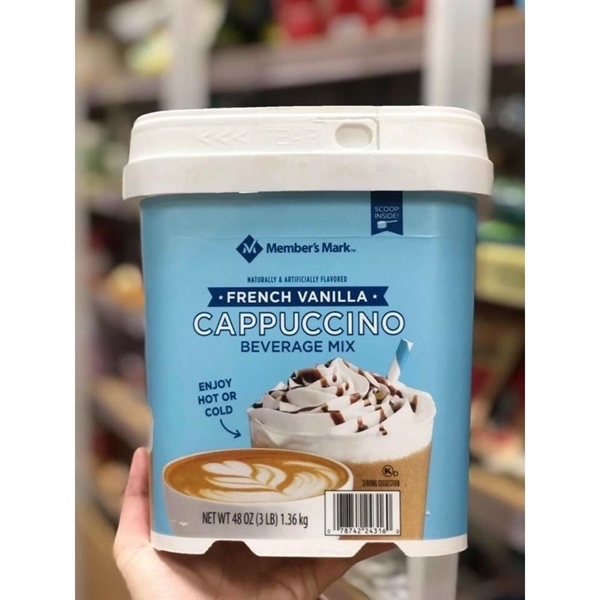 Bột Cà Phê Sữa Hòa Tan CAPPUCCINO FRENCH VANILLA