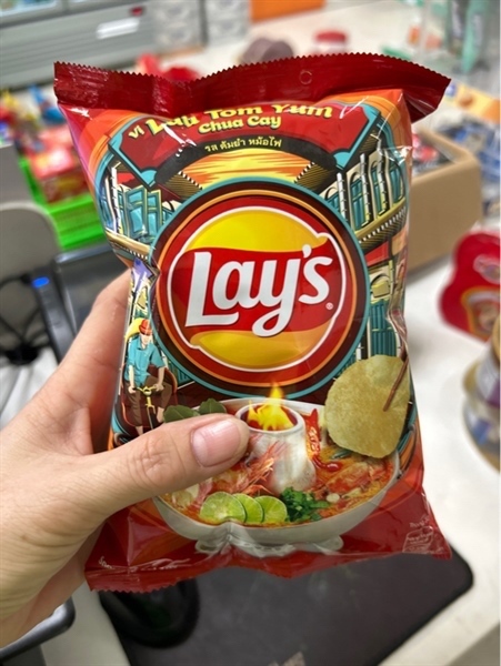 Snack chua cay Lay's ( lốc 5 gói)