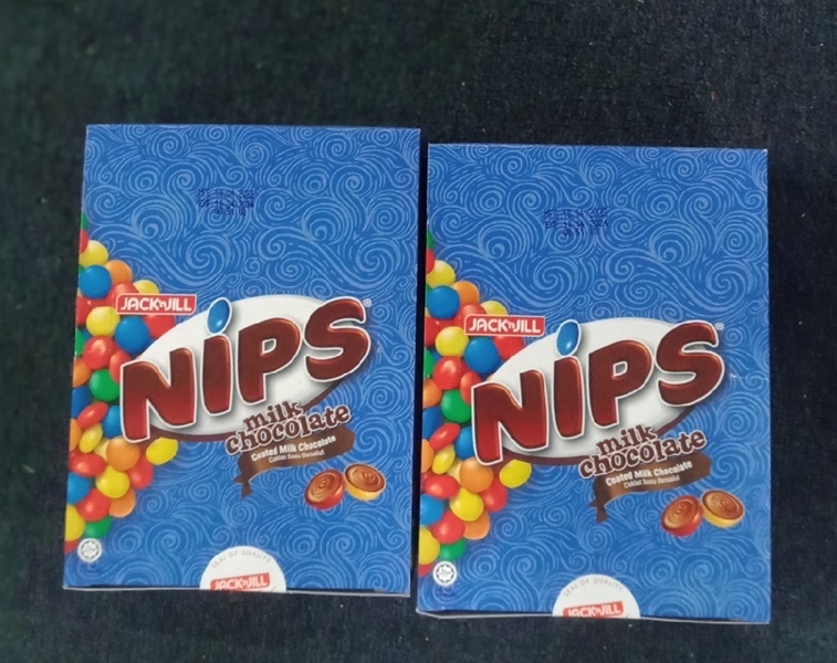SOCOLA NIPS JACK'NJILL MILK CHOCOLATE 30G X 24 GÓI