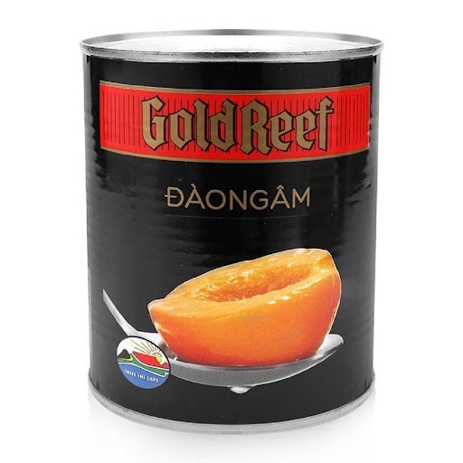 Đào ngâm Gold Reef 825g