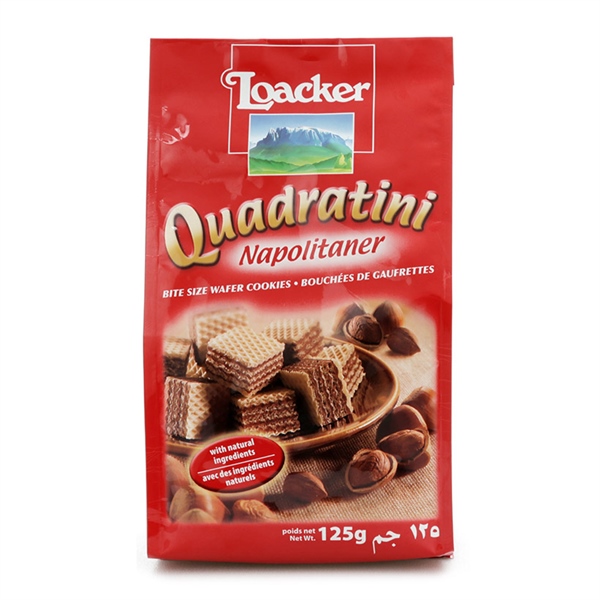 Bánh xốp Loacker Napolitaner 125gr