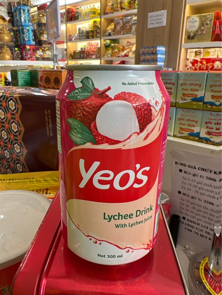 Nước vải Yeo’s 300ml