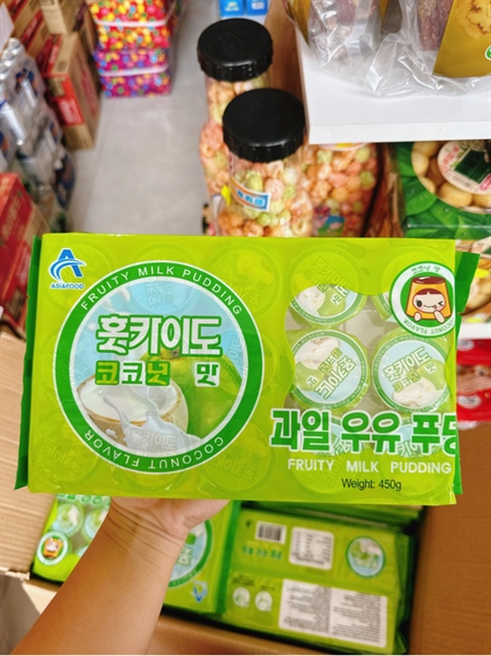 THẠCH SỮA CHUA vị Dừa ASIAFOOD HÀN QUỐC