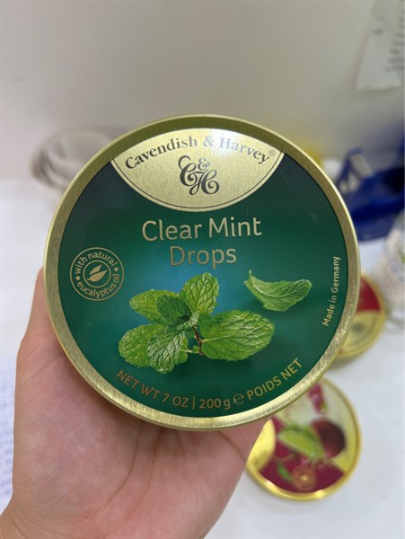 Kẹo trái cây C&H bạc hà 200gr