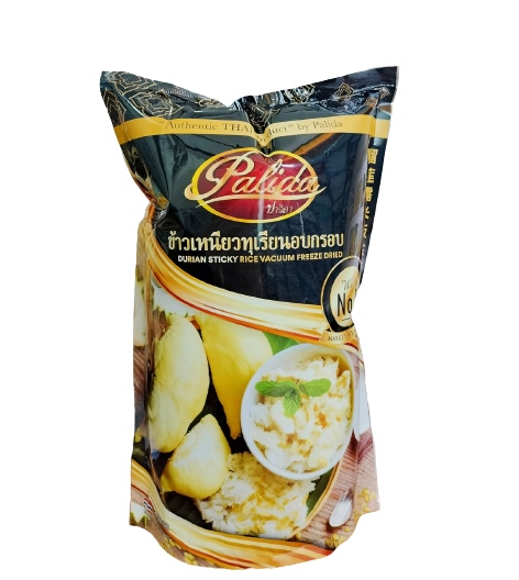 PALIDA XÔI SẦU RIÊNG SẤY LẠNH THÁI LAN 210G DURIAN STICKY RICE VACUUM FREEZE DRIED