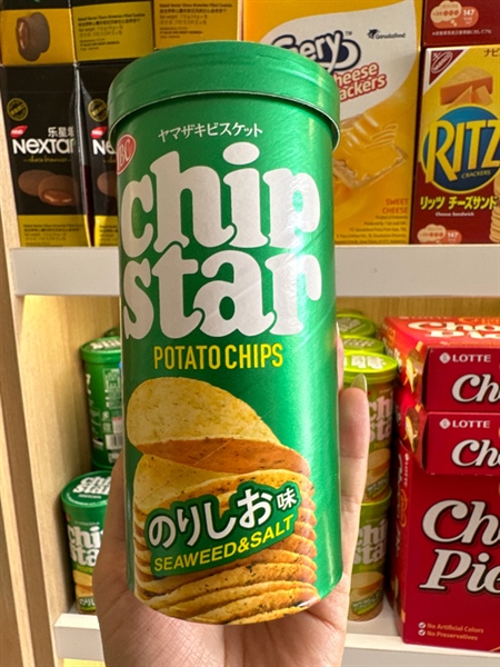 Khoai tây Chip star seaweed & Salt
