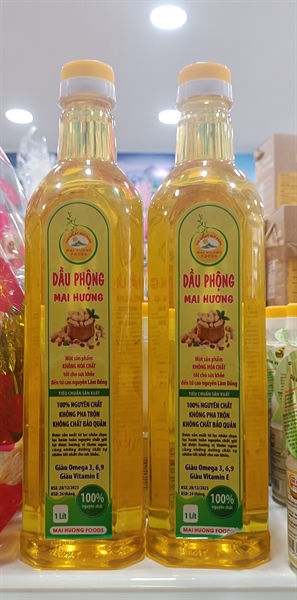 Dầu Đậu Phộng Mai Hương 1L